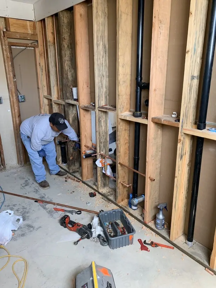 Commercial rough-in plumbing for Gas Line Repair in Mar Lee